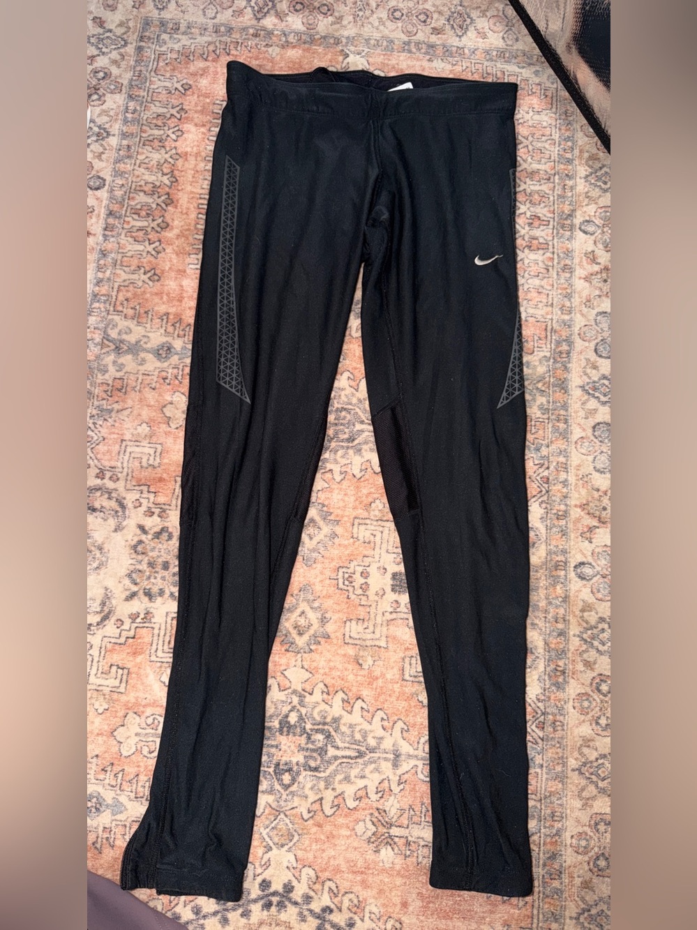 Nike Black Women's Reflective Running Leggings